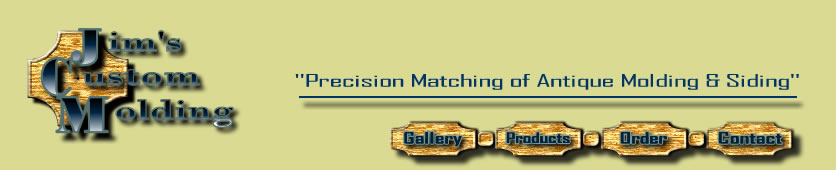 Custom Wood Molding Banner